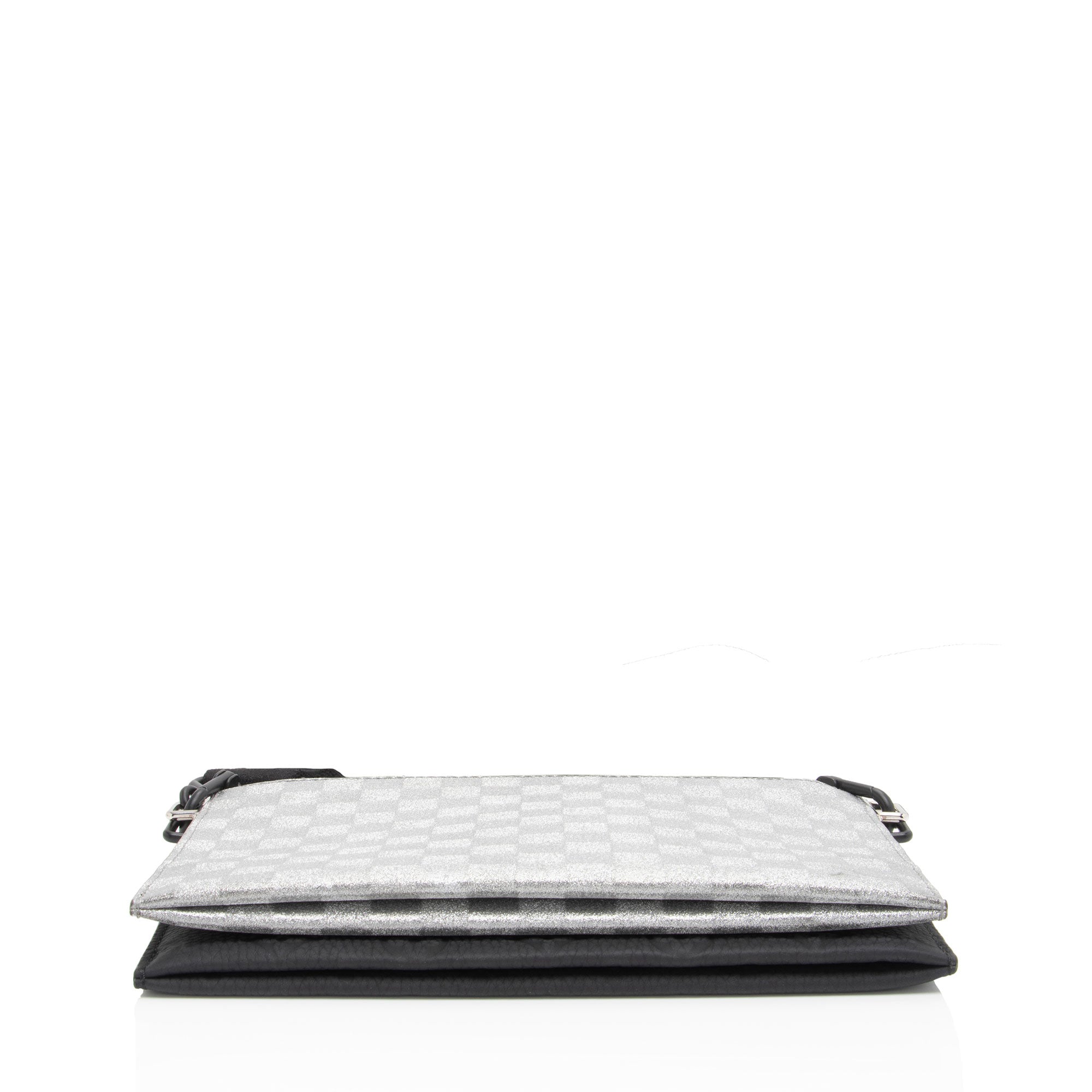 Louis Vuitton Damier Glitter Taurillon In The Loop Trio Pouch