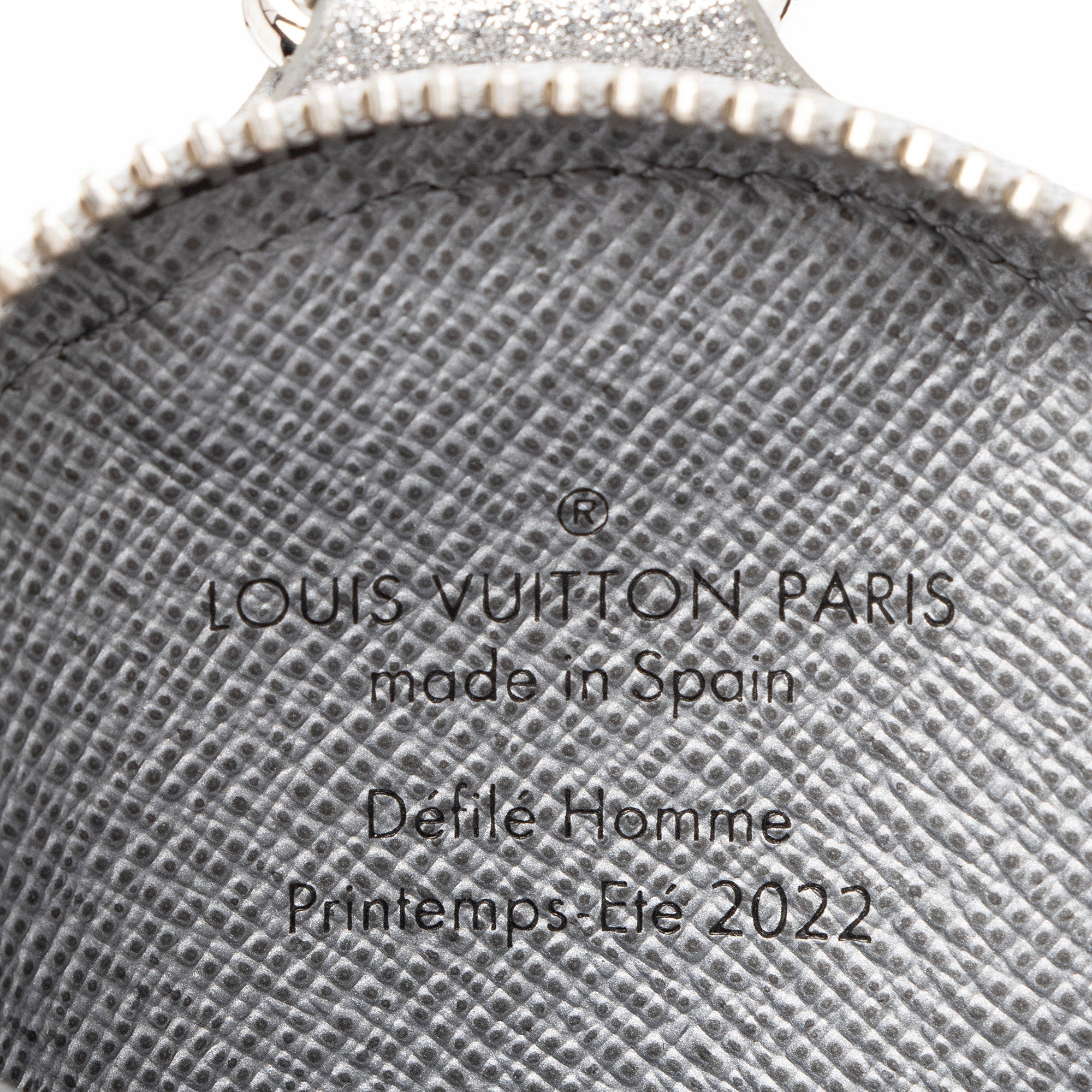 Louis Vuitton Damier Glitter Taurillon In The Loop Trio Pouch