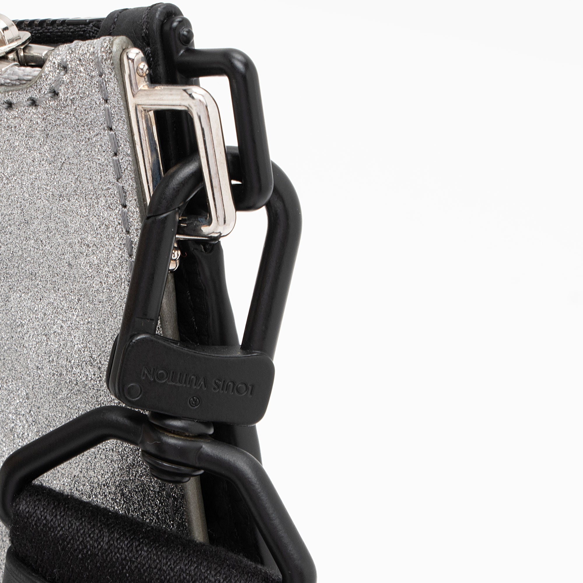 Louis Vuitton Damier Glitter Taurillon In The Loop Trio Pouch