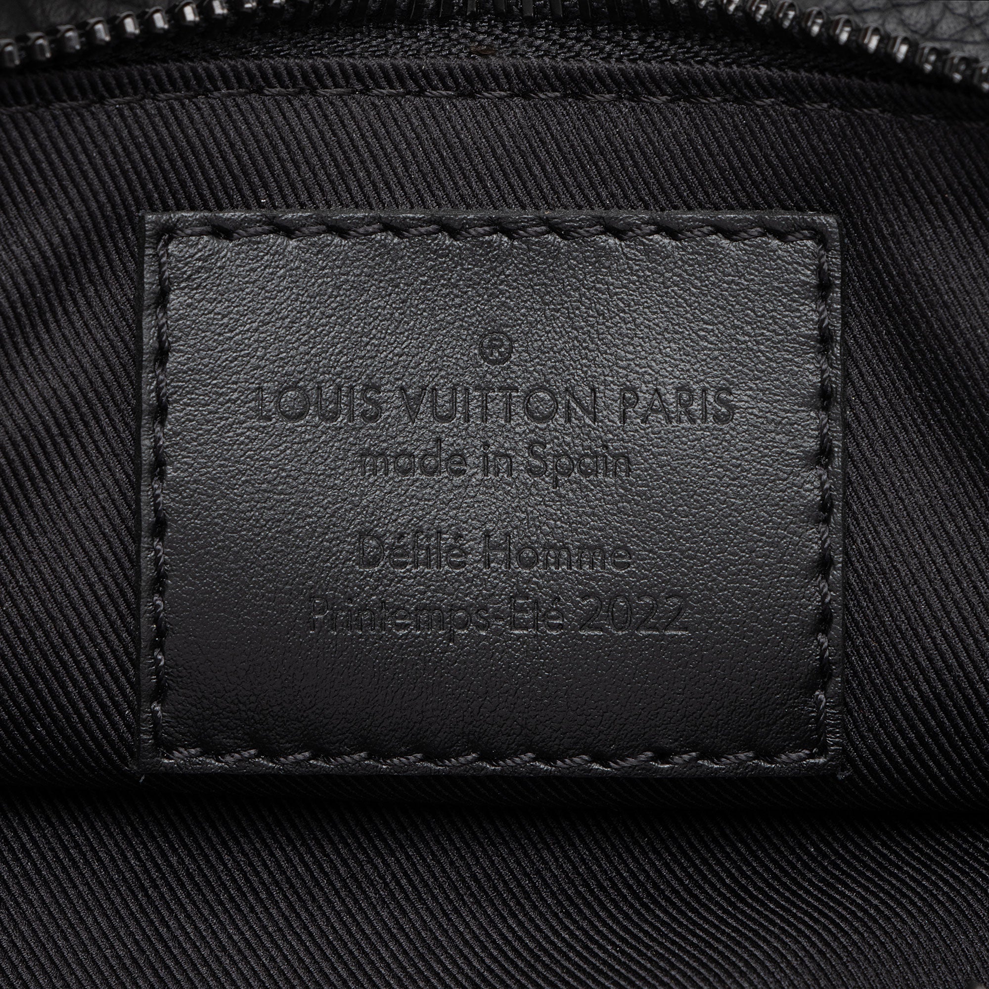 Louis Vuitton Damier Glitter Taurillon In The Loop Trio Pouch