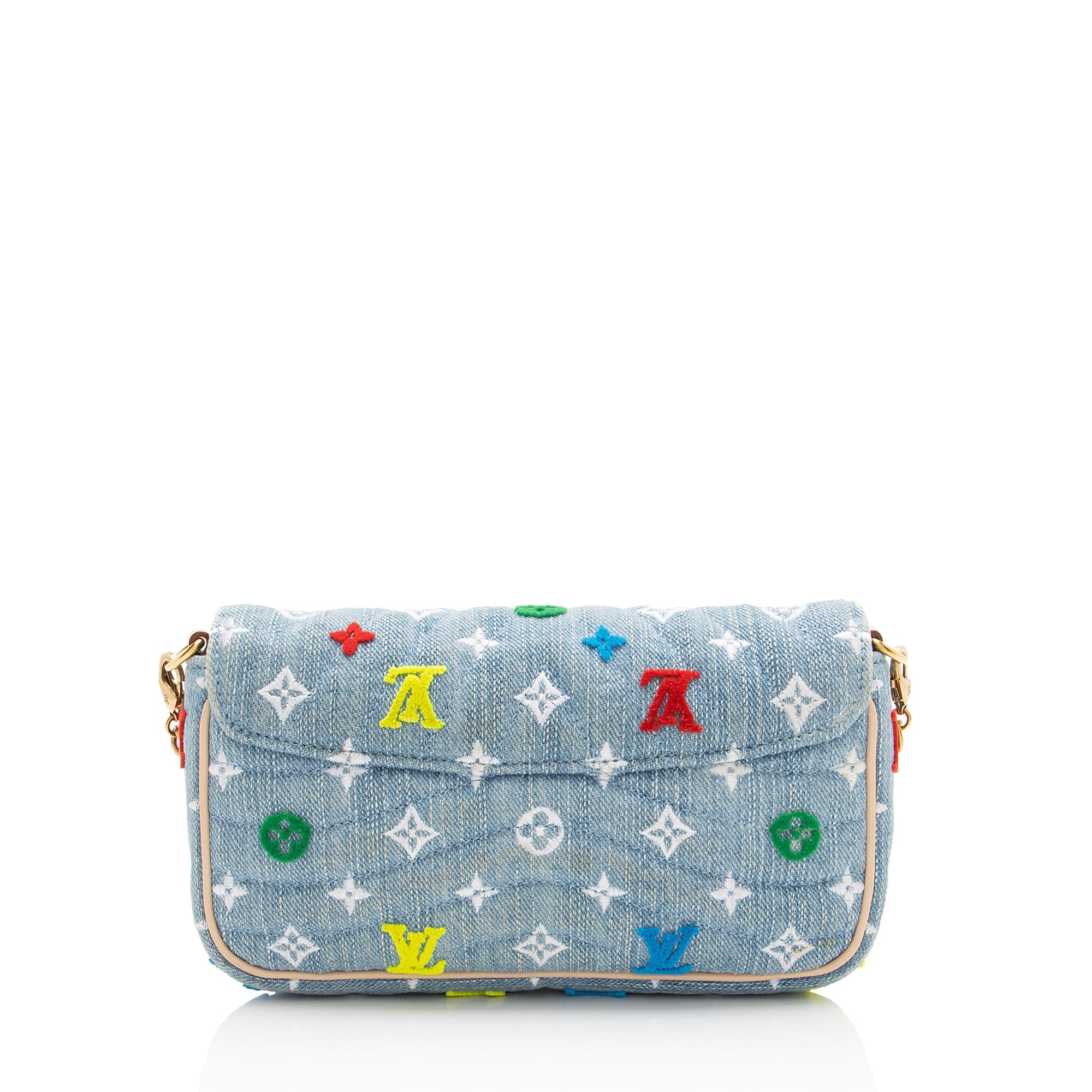 Louis Vuitton Denim New Wave Chain Pochette