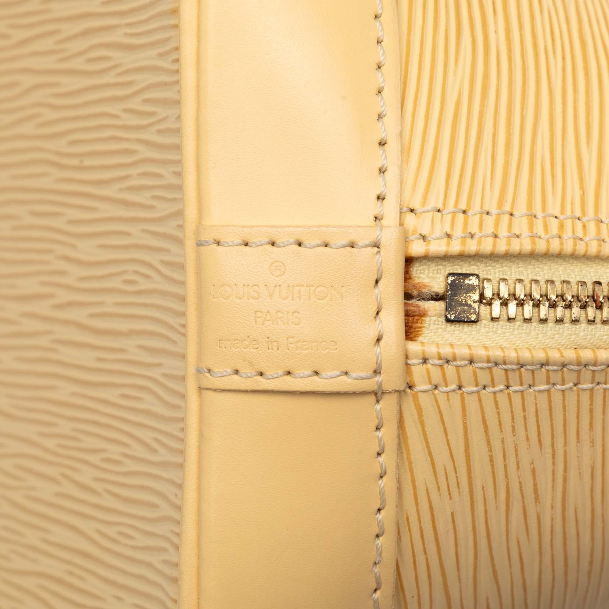 Louis Vuitton Epi Alma PM