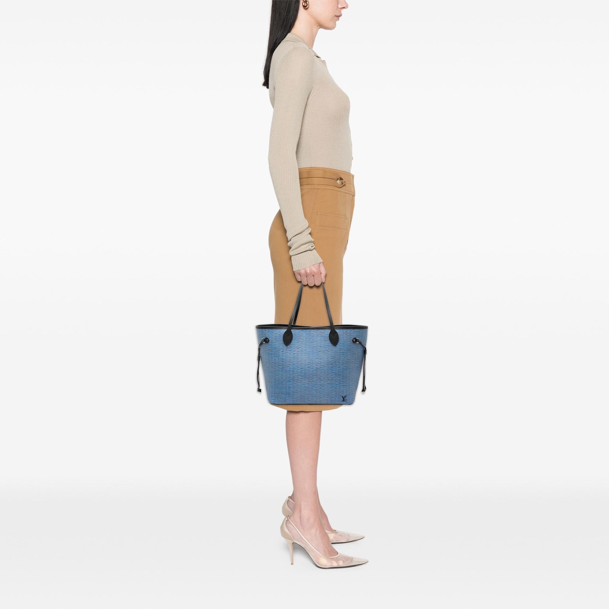 Louis Vuitton Epi Denim Neverfull MM