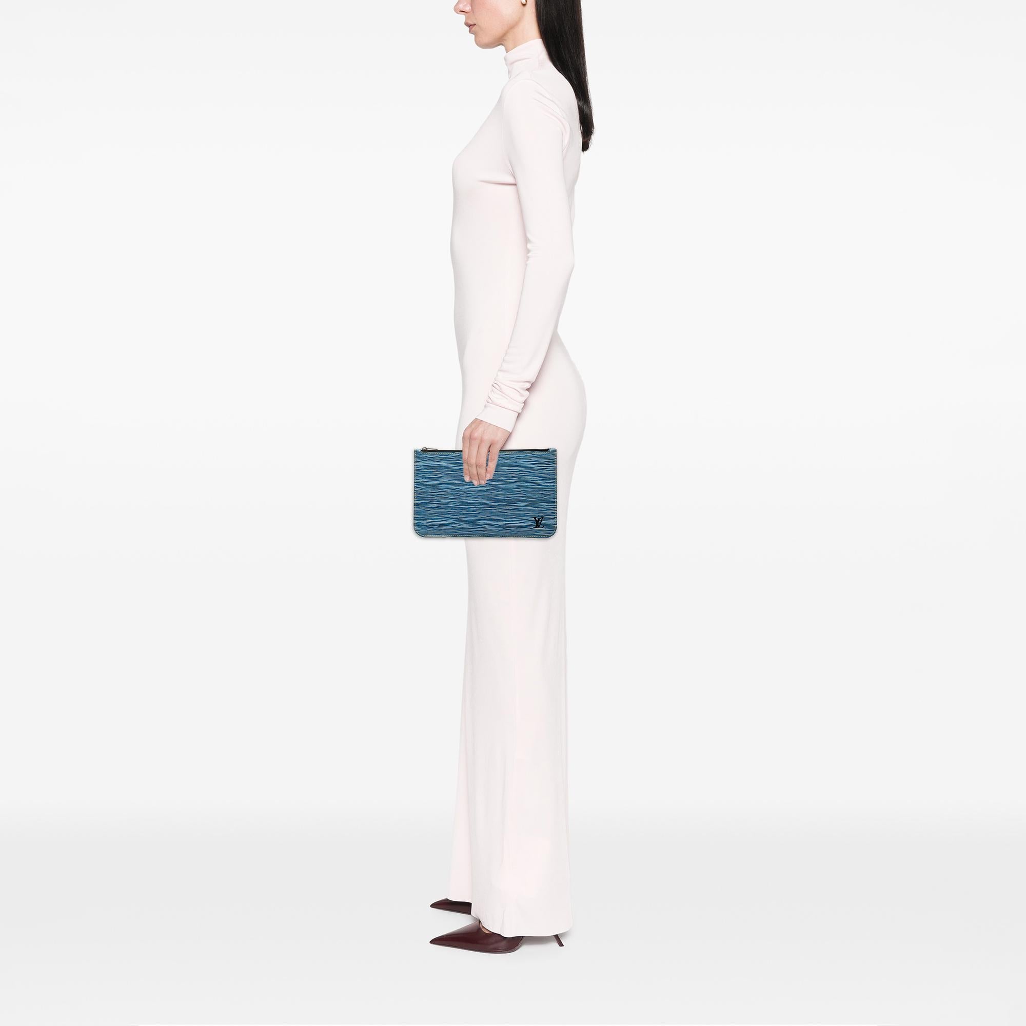 Louis Vuitton Epi Denim Neverfull Pouch