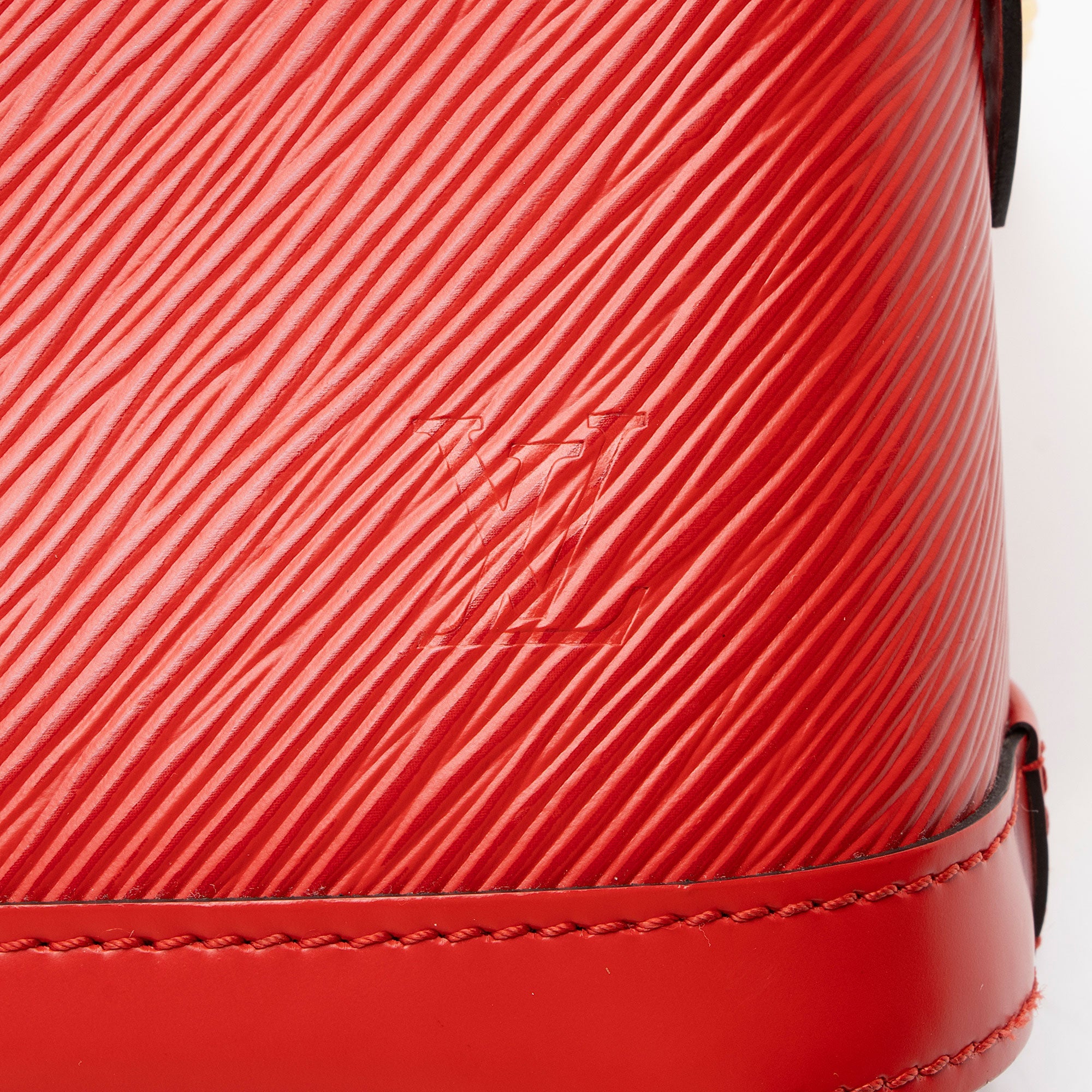 Louis Vuitton Epi Leather Alma Mini Bag