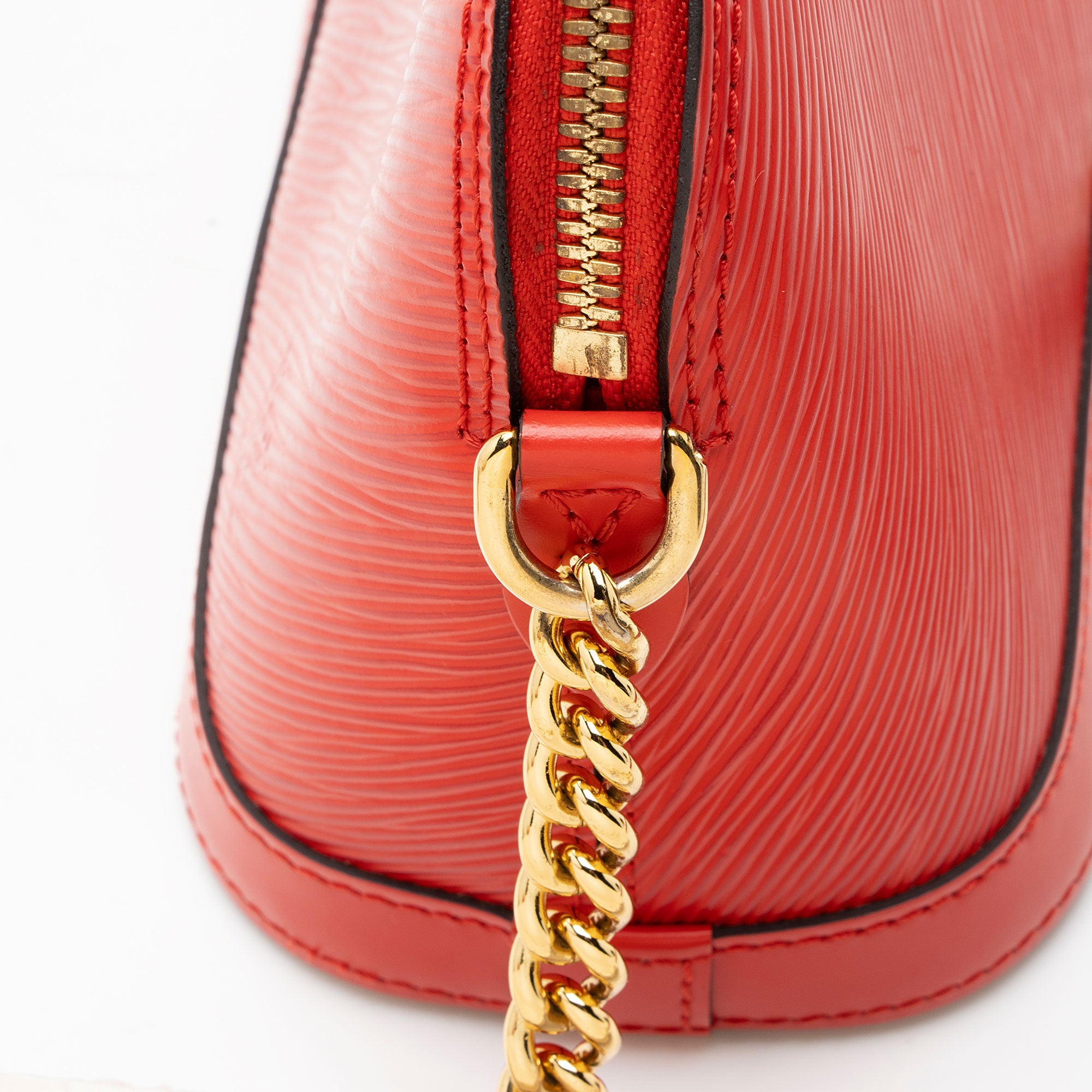 Louis Vuitton Epi Leather Alma Mini Bag