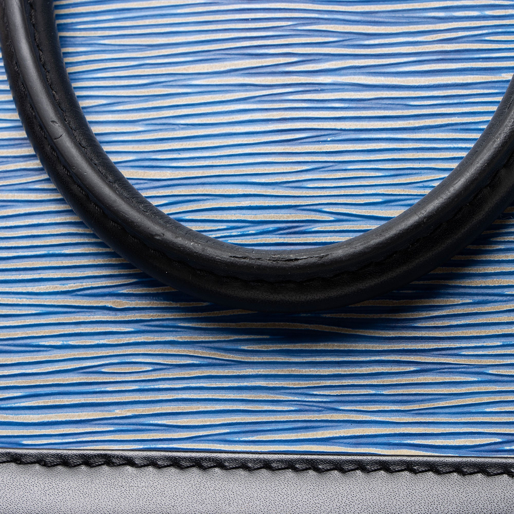 Louis Vuitton Epi Leather Denim Alma BB Satchel