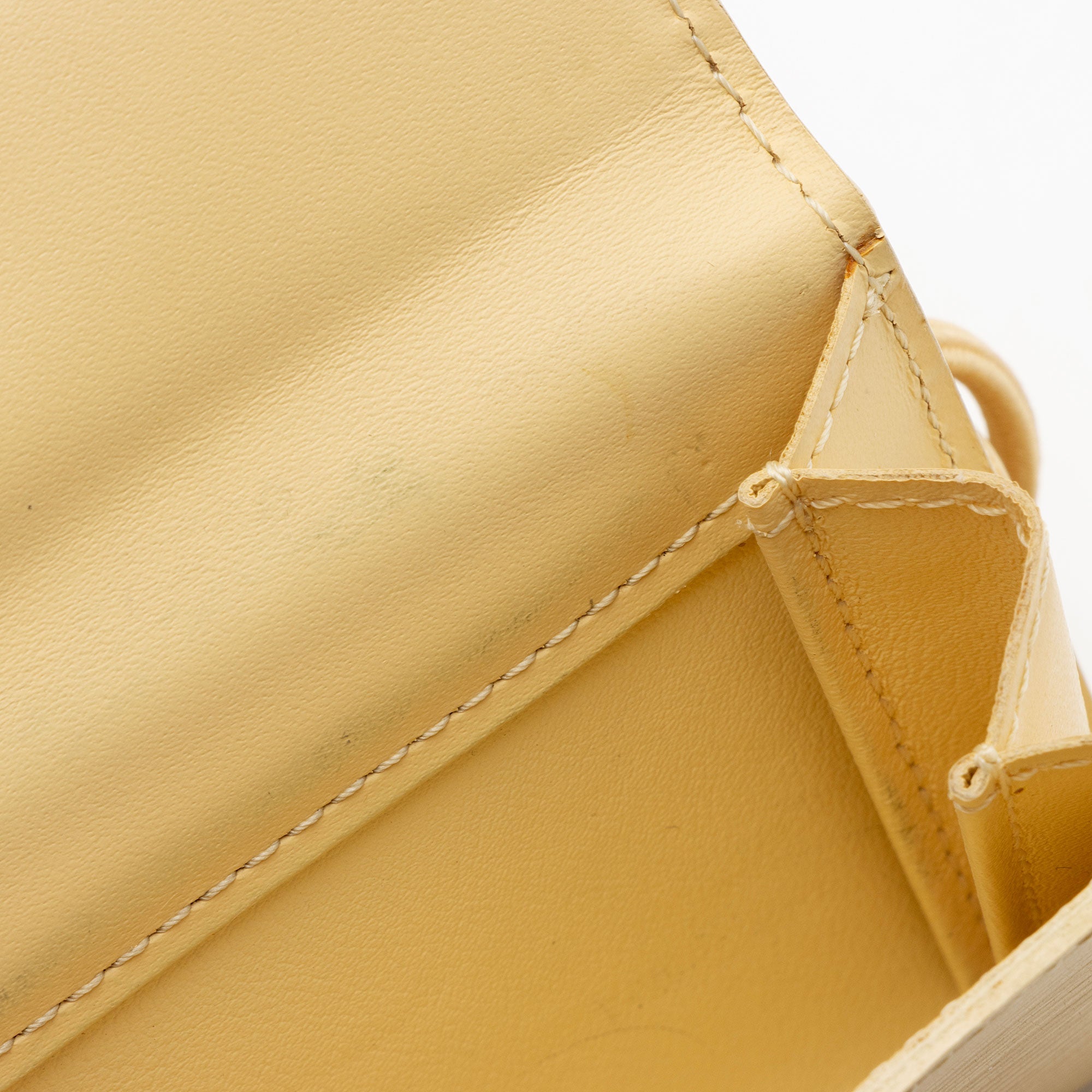 Louis Vuitton Vintage Epi Leather Monnaie Elastique Trifold Wallet