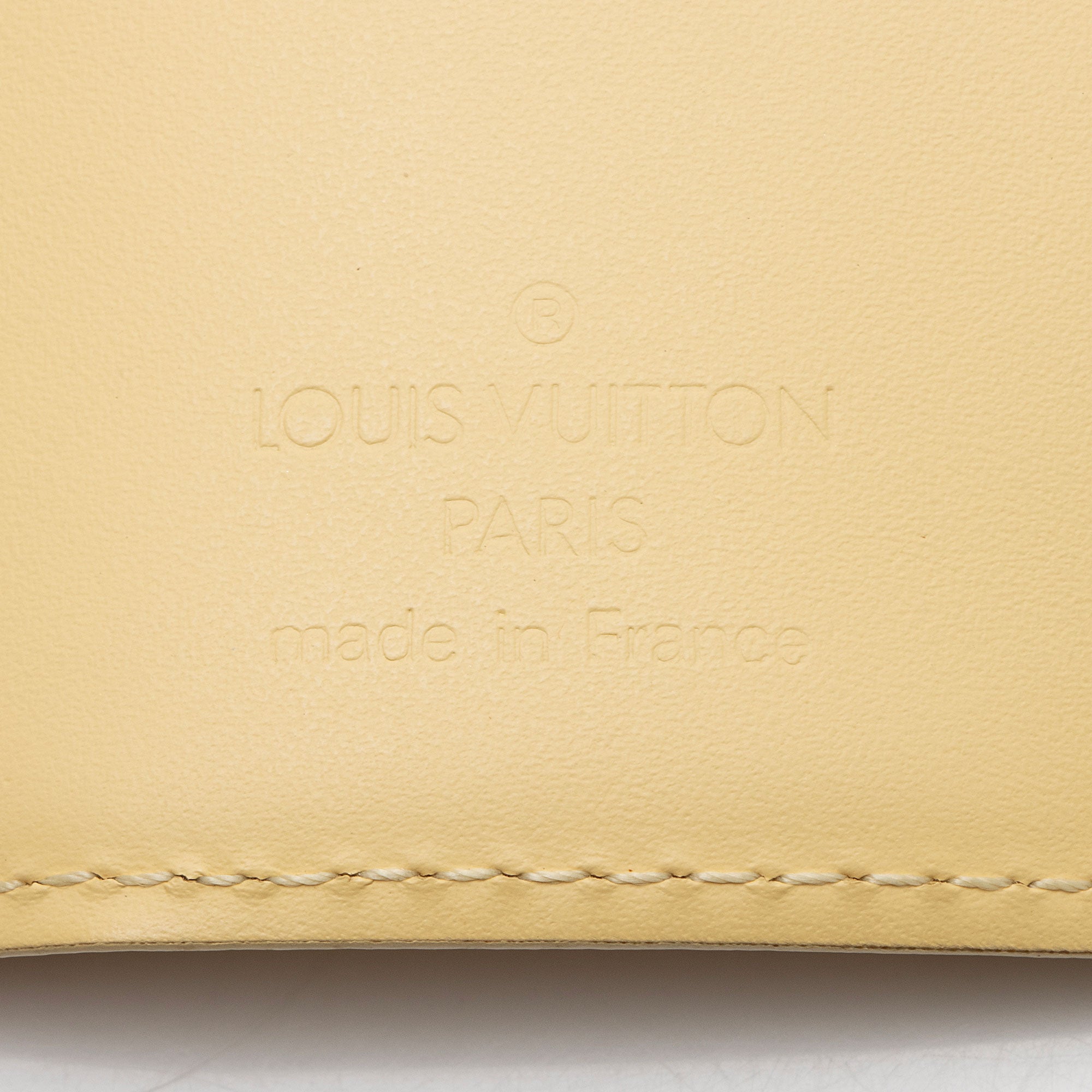 Louis Vuitton Vintage Epi Leather Monnaie Elastique Trifold Wallet