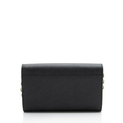 Louis Vuitton Epi Leather Sequin Owl Twist Chain Wallet
