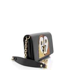 Louis Vuitton Epi Leather Sequin Owl Twist Chain Wallet