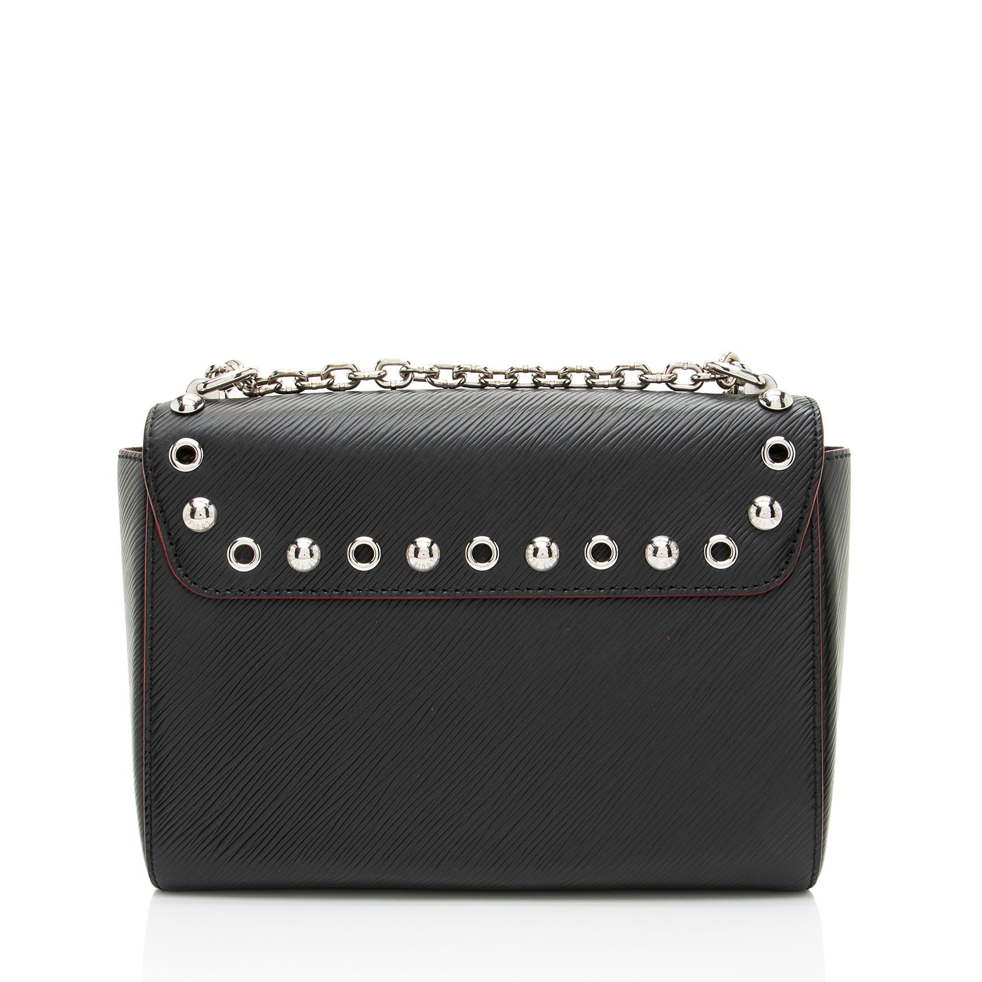 Louis Vuitton Epi Leather Studded Twist MM Shoulder Bag