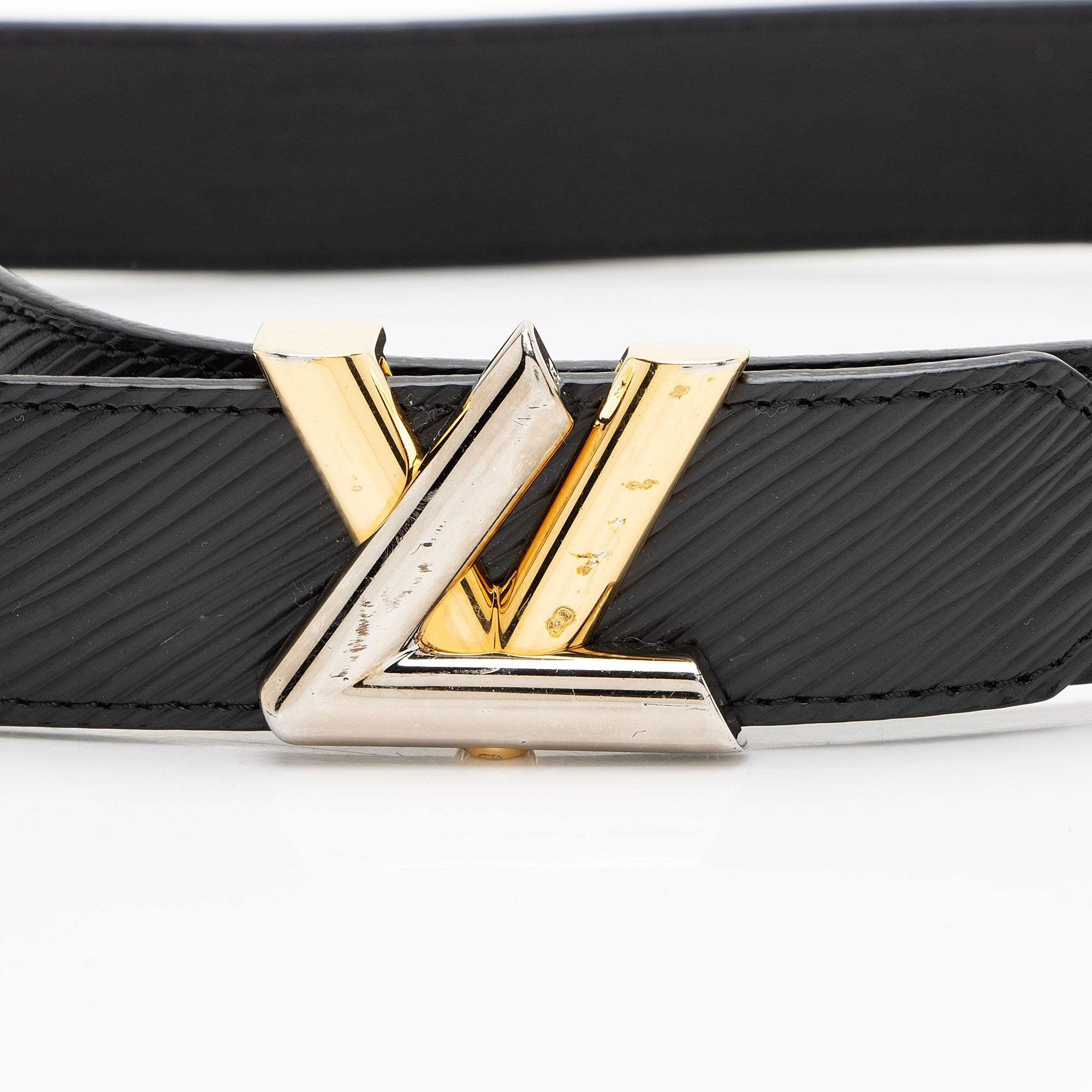 Louis Vuitton Epi Leather Twist Belt - Size 32 / 80