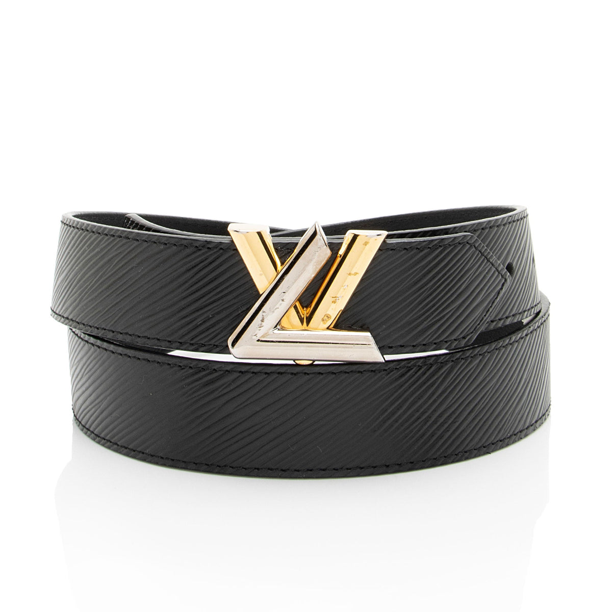 Louis Vuitton Epi Leather Twist Belt - Size 32 / 80