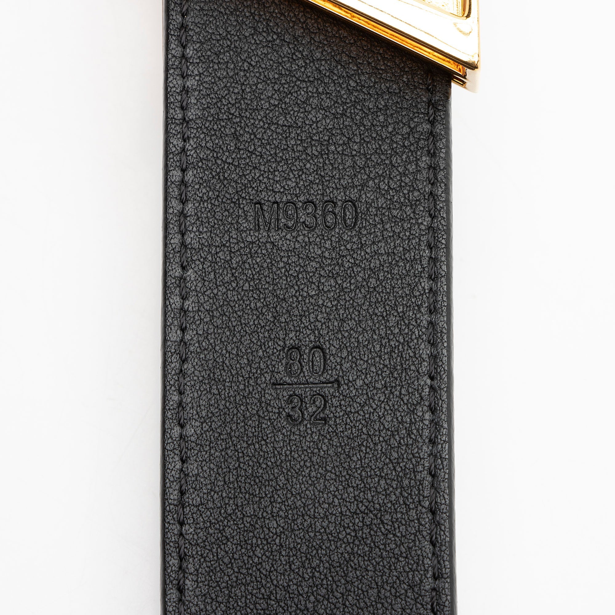 Louis Vuitton Epi Leather Twist Belt - Size 32 / 80