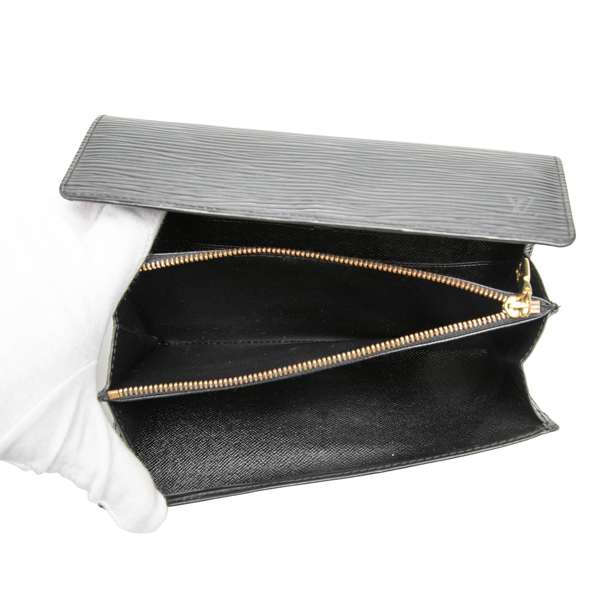 Louis Vuitton Epi Porte Tresor International Long Wallet