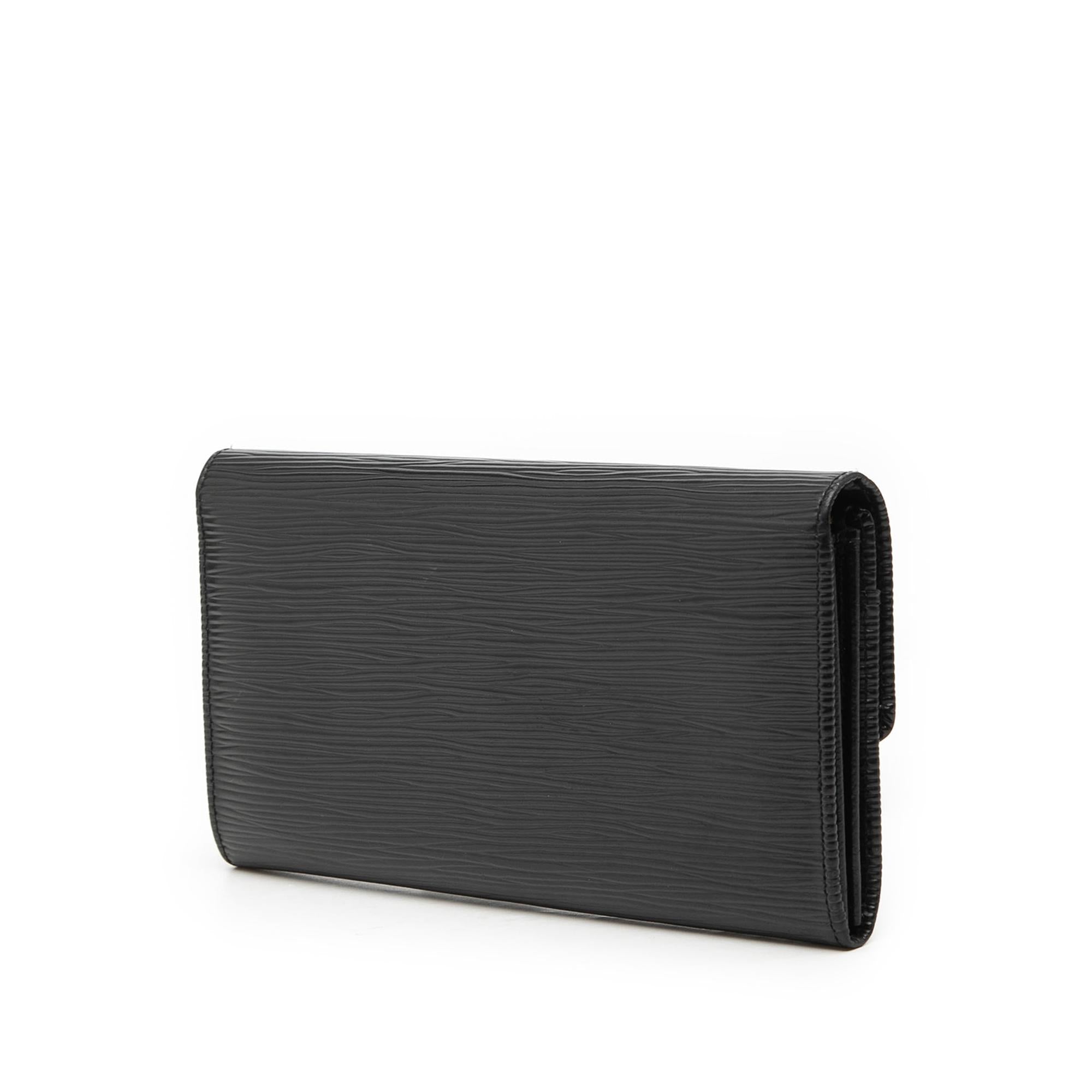 Louis Vuitton Epi Porte Tresor International Long Wallet