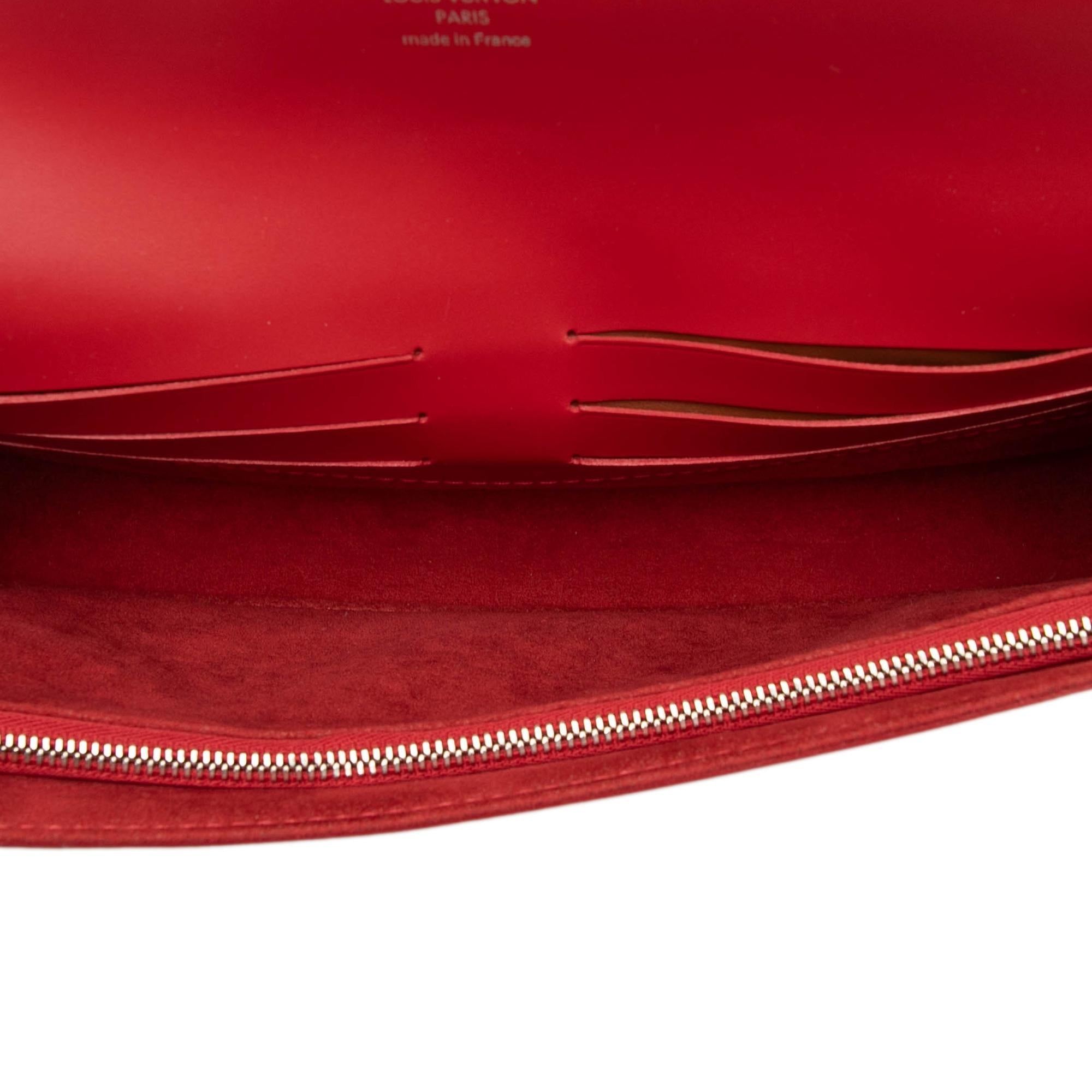 Louis Vuitton Epi Sevigne Clutch