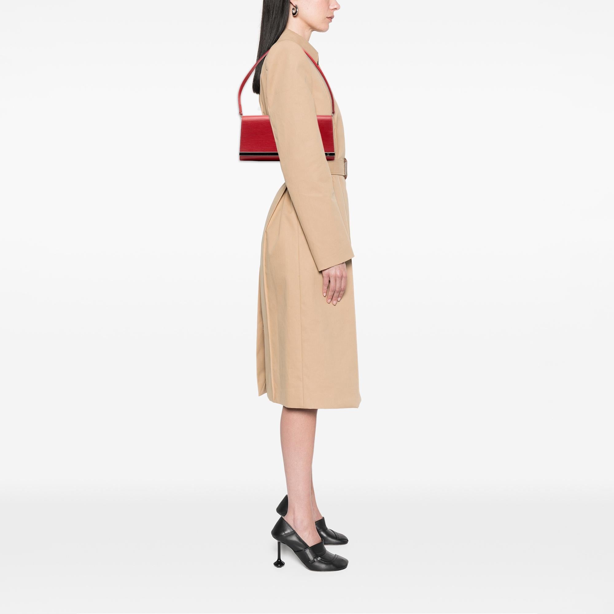 Louis Vuitton Epi Sevigne Clutch