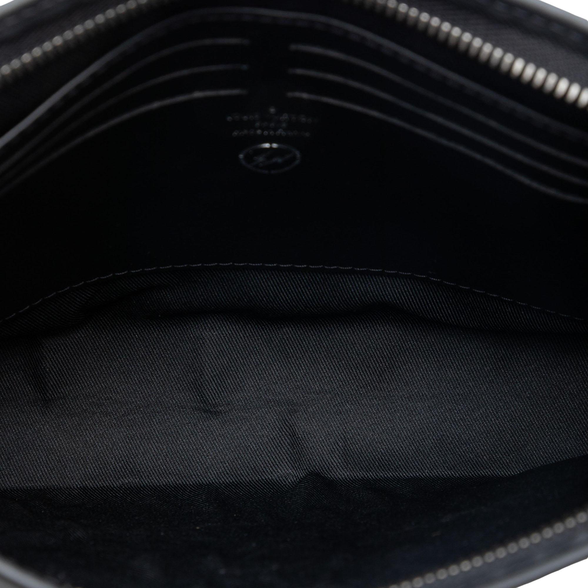 Louis Vuitton Fujiwara Monogram Eclipse Flash Pochette Voyage MM
