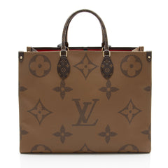 Louis Vuitton Giant Monogram Canvas Onthego GM Tote