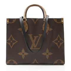 Louis Vuitton Giant Monogram Canvas Onthego MM Tote