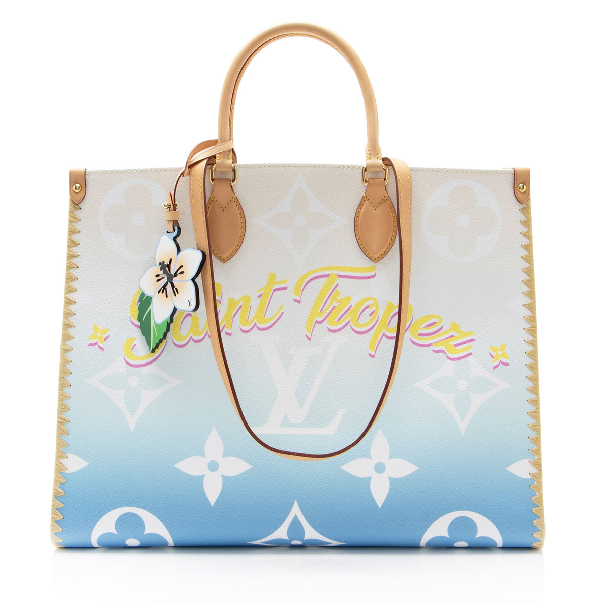 Louis Vuitton Giant Monogram Canvas St.Tropez By The Pool Onthego GM Tote