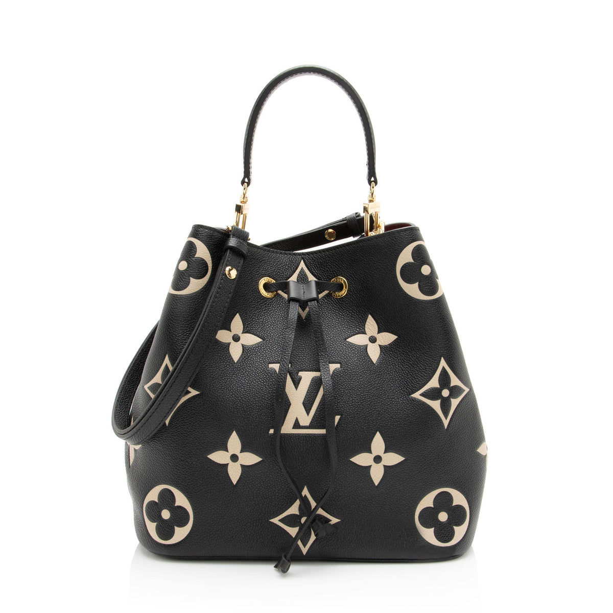 Louis Vuitton Giant Monogram Empreinte Bicolor Neonoe MM Shoulder Bag