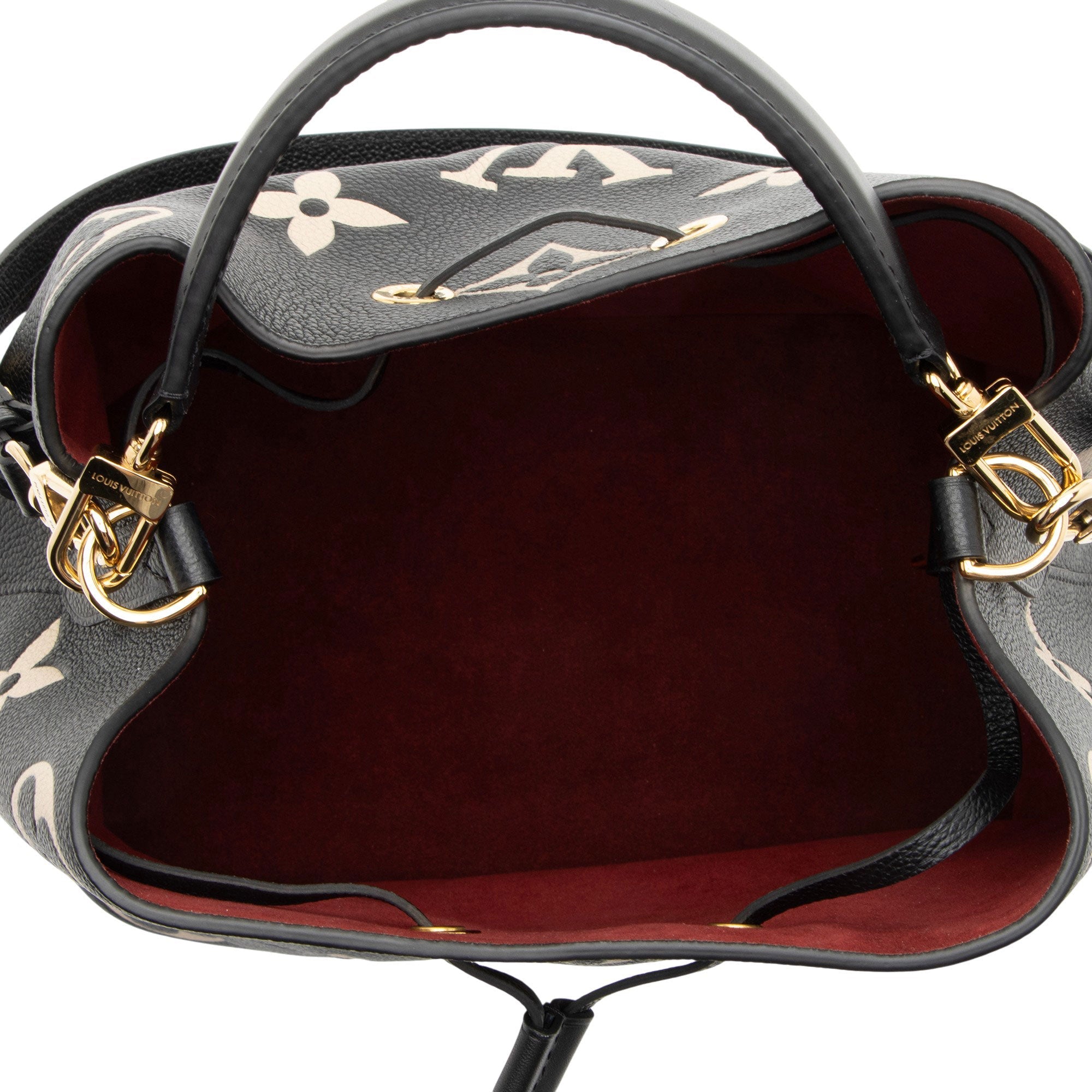 Louis Vuitton Giant Monogram Empreinte Bicolor Neonoe MM Shoulder Bag
