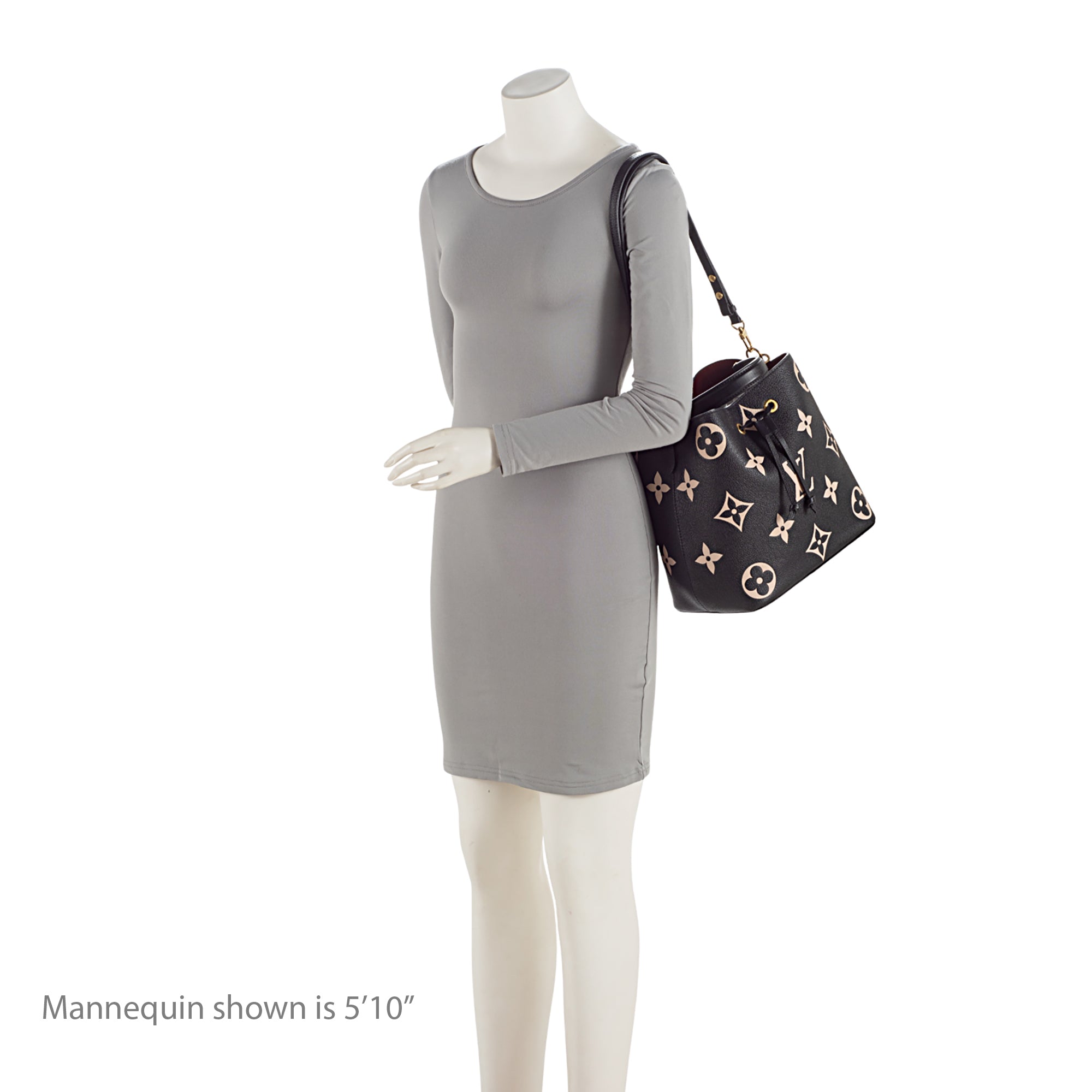 Louis Vuitton Giant Monogram Empreinte Bicolor Neonoe MM Shoulder Bag