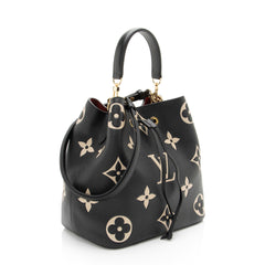 Louis Vuitton Giant Monogram Empreinte Bicolor Neonoe MM Shoulder Bag