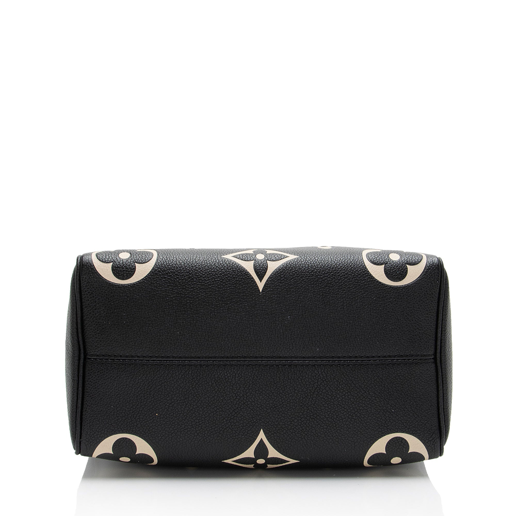 Louis Vuitton Giant Monogram Empreinte Bicolor Speedy Bandouliere 25 Satchel
