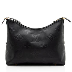Louis Vuitton Giant Monogram Empreinte CarryAll MM Shoulder Bag