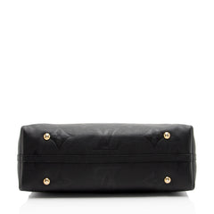 Louis Vuitton Giant Monogram Empreinte CarryAll MM Shoulder Bag