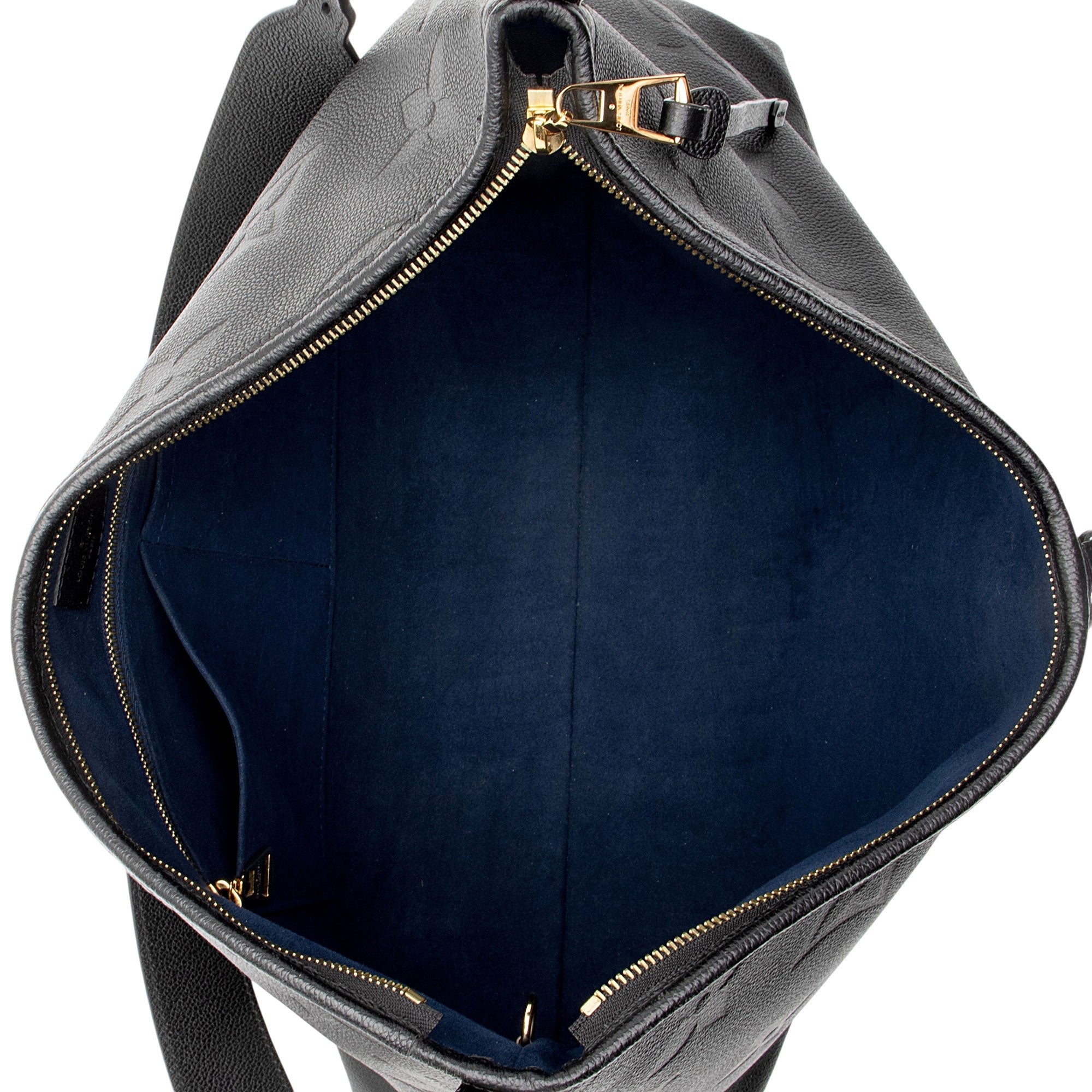 Louis Vuitton Giant Monogram Empreinte CarryAll MM Shoulder Bag