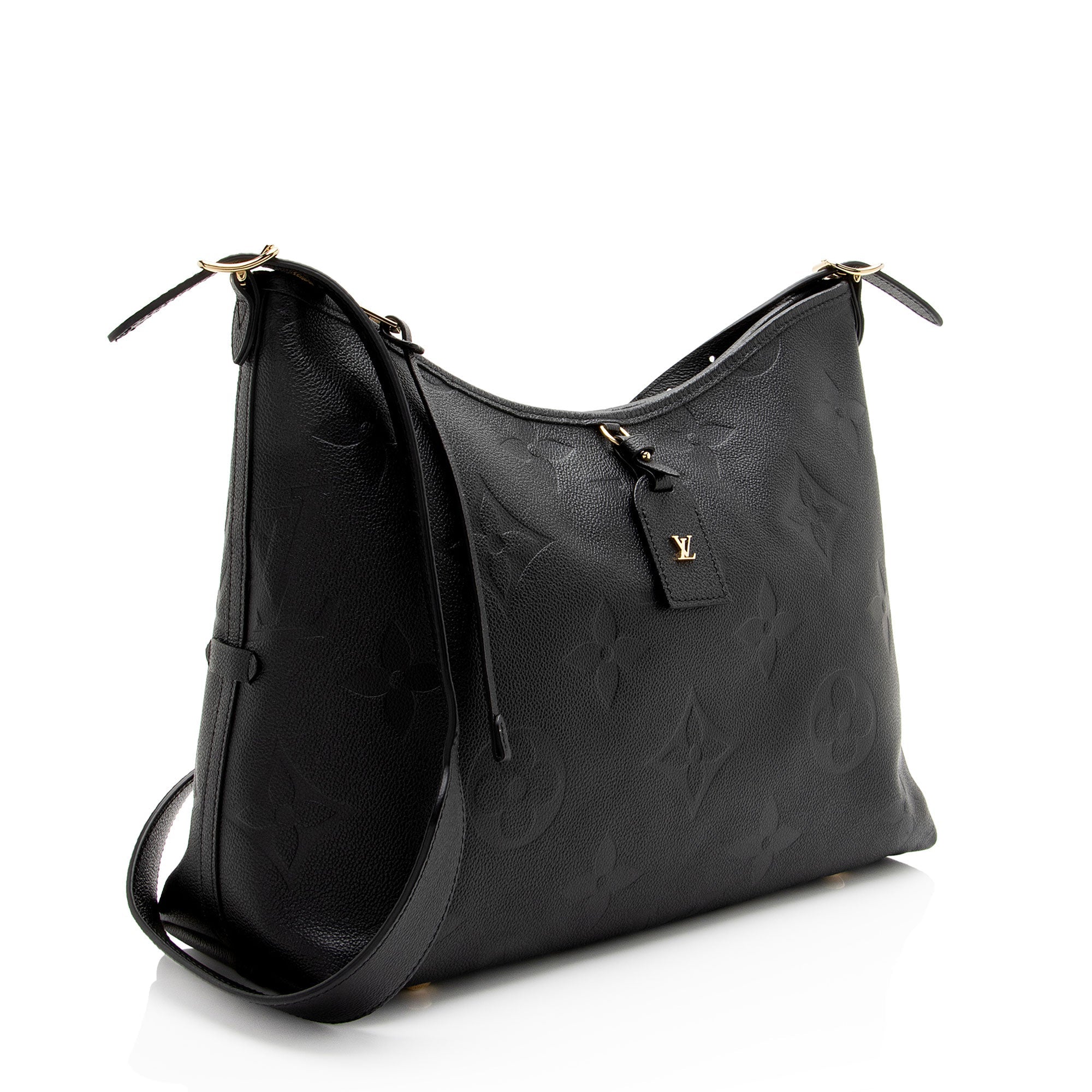 Louis Vuitton Giant Monogram Empreinte CarryAll MM Shoulder Bag