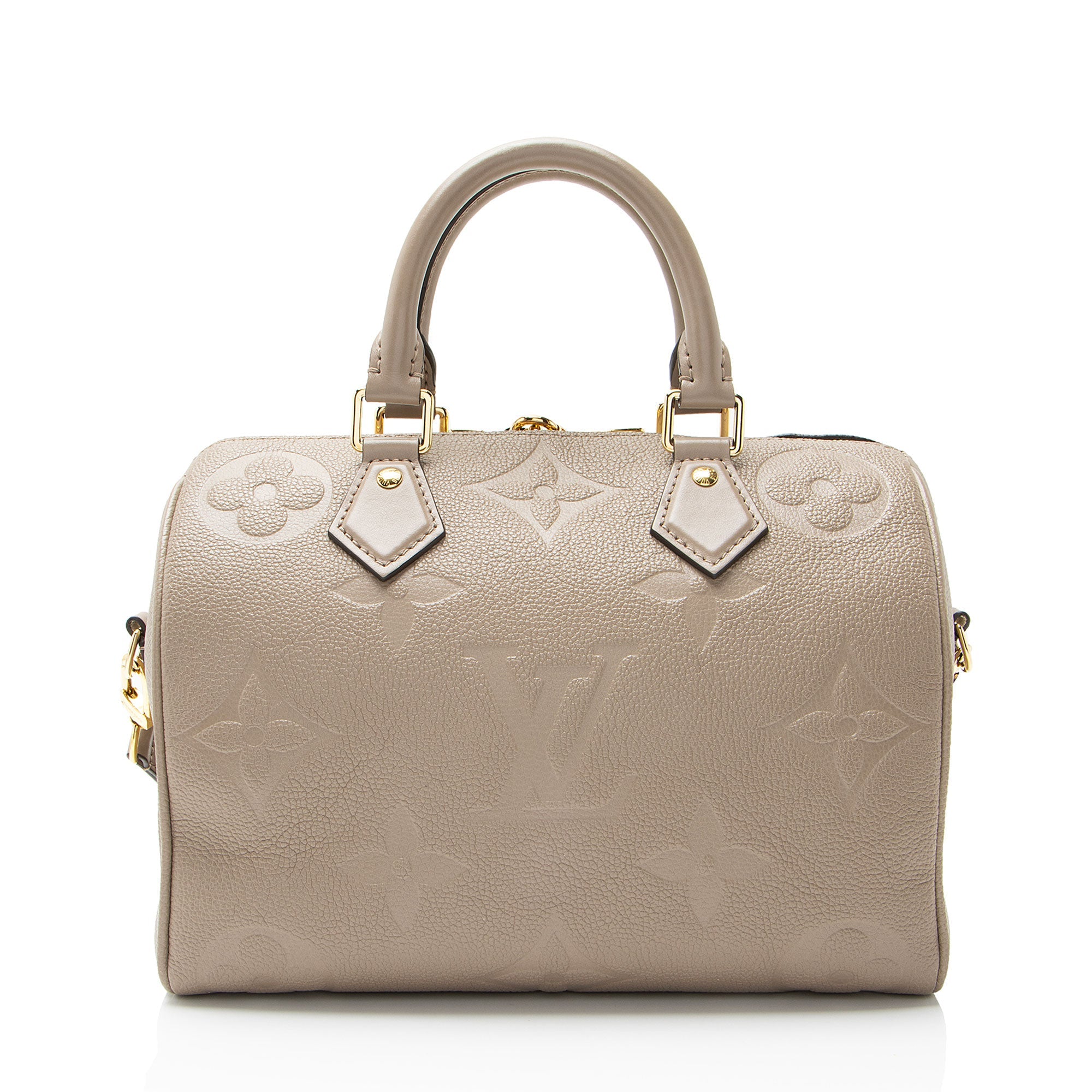 Louis Vuitton Giant Monogram Empreinte Speedy Bandouliere 25 Satchel