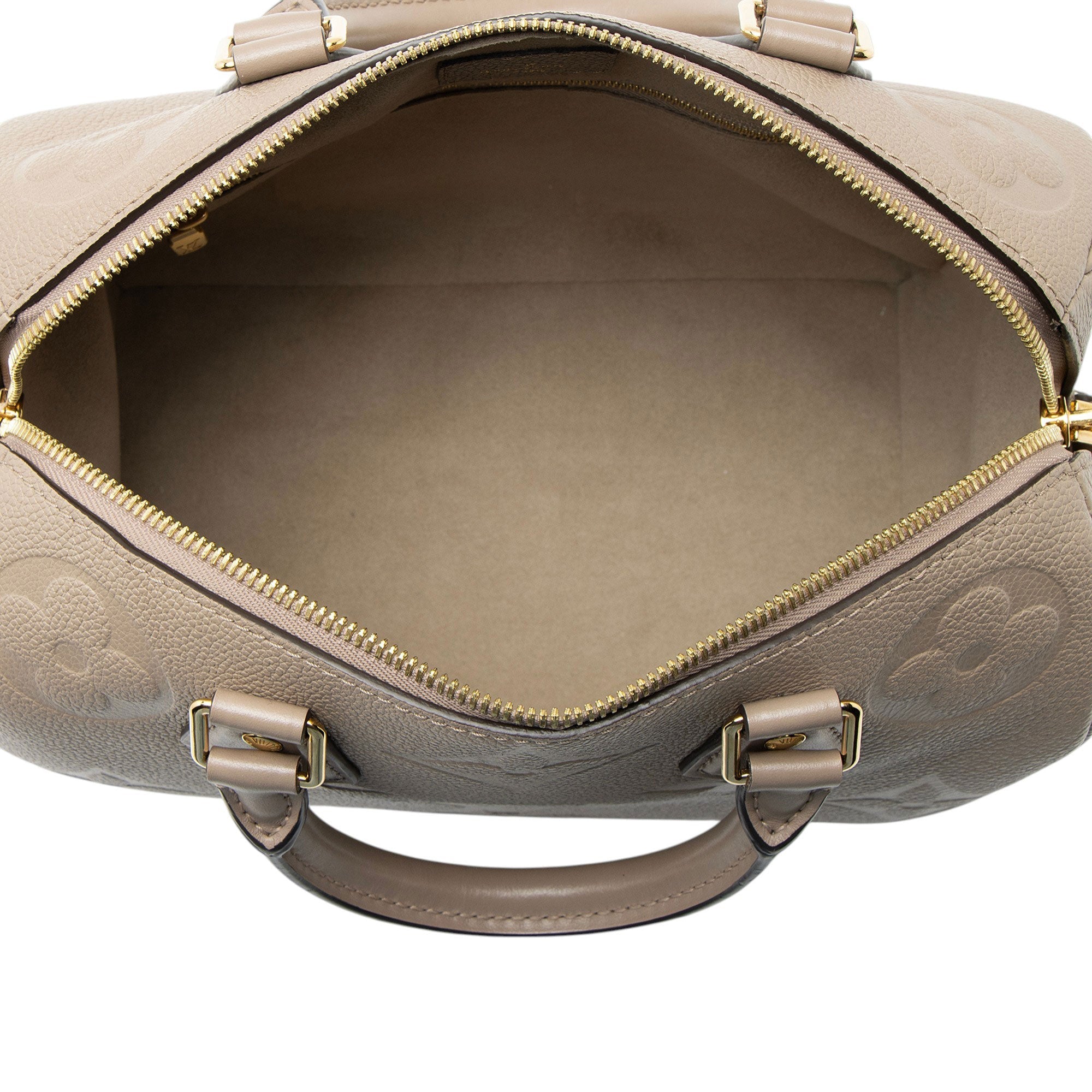 Louis Vuitton Giant Monogram Empreinte Speedy Bandouliere 25 Satchel