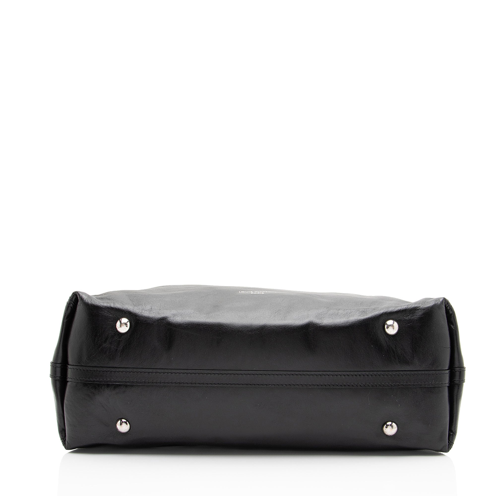 Louis Vuitton Lambskin CarryAll Vibe MM Shoulder Bag