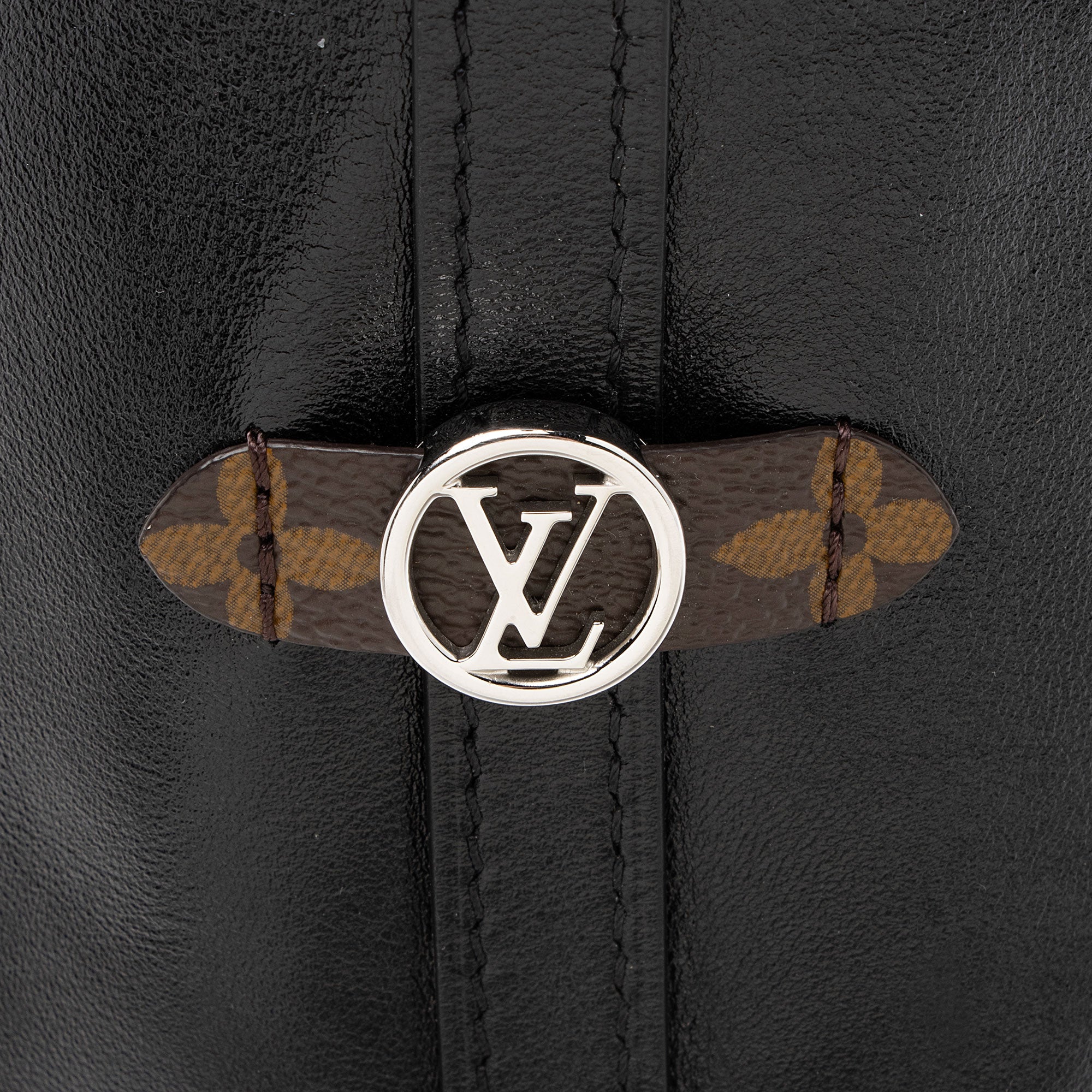 Louis Vuitton Lambskin CarryAll Vibe MM Shoulder Bag