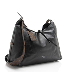 Louis Vuitton Lambskin CarryAll Vibe MM Shoulder Bag
