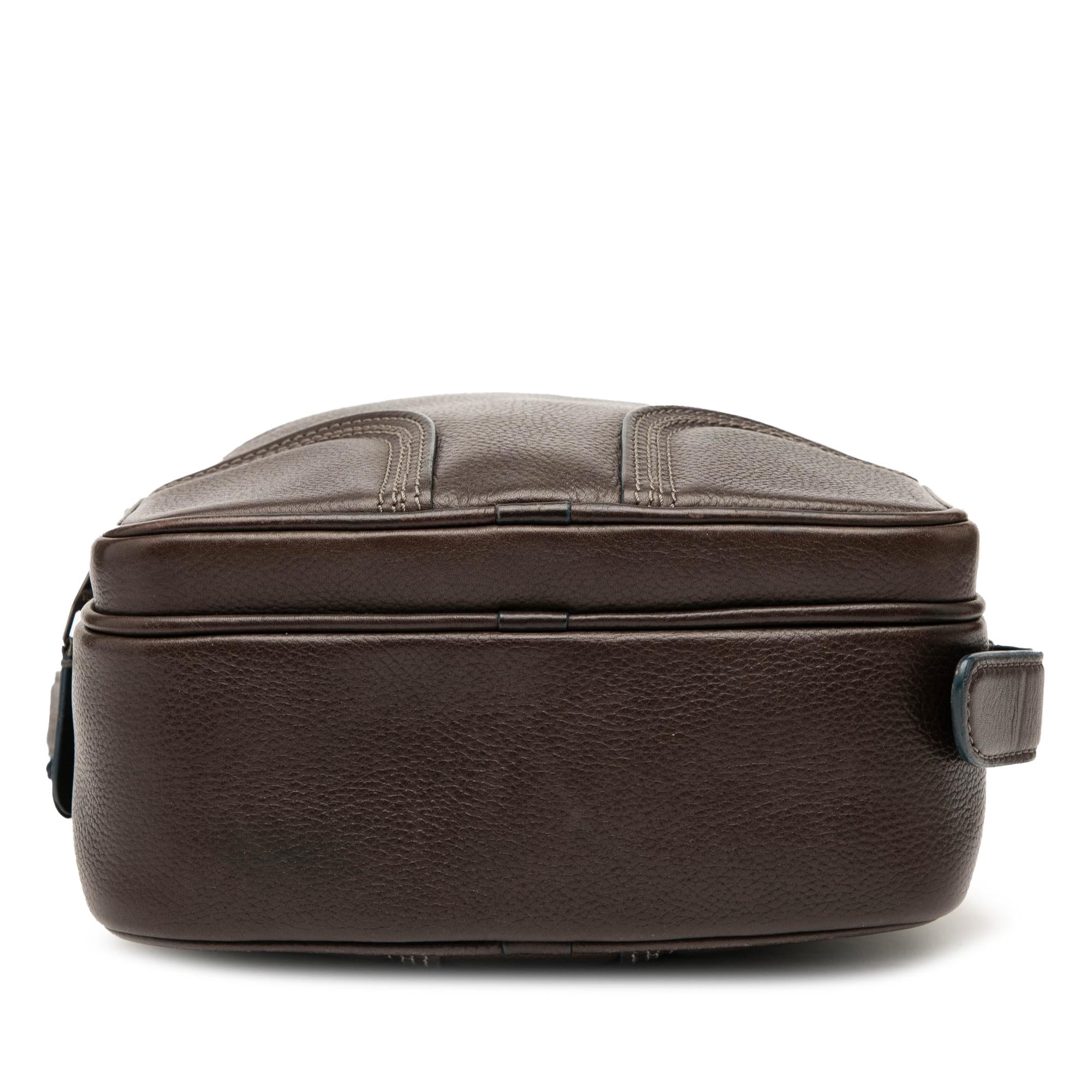 Louis Vuitton Leather Bequia Trotter MM