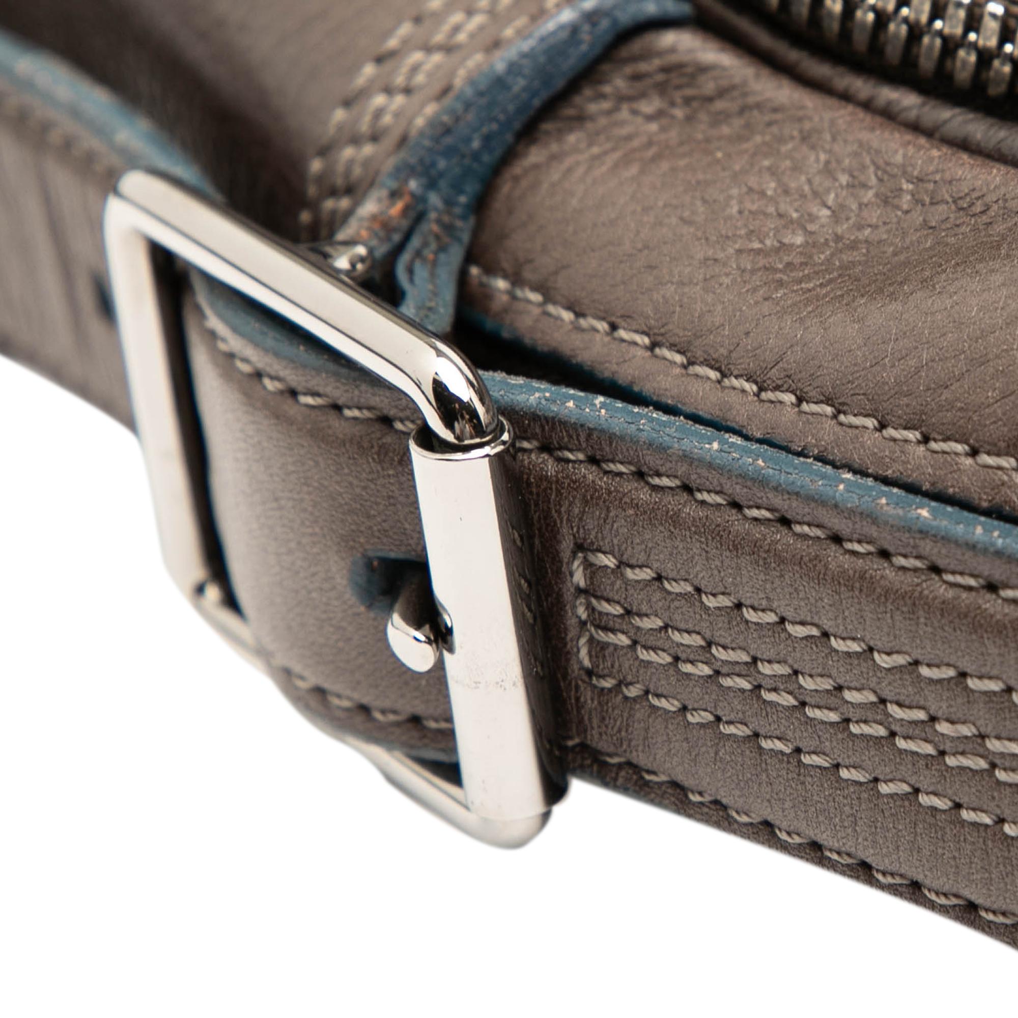 Louis Vuitton Leather Bequia Trotter MM