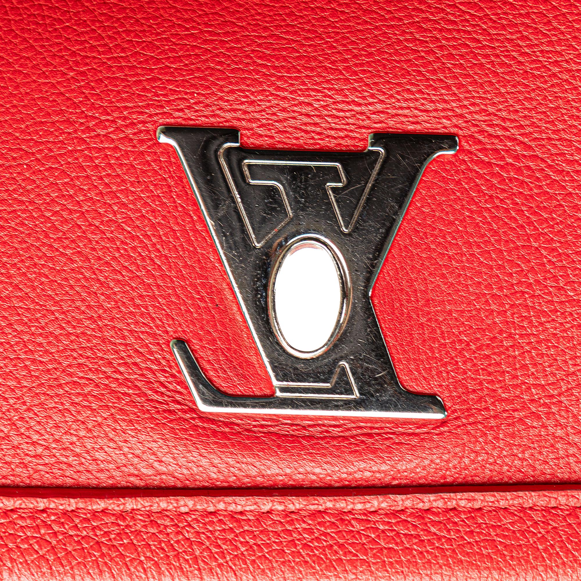 Louis Vuitton Leather Lockme II BB