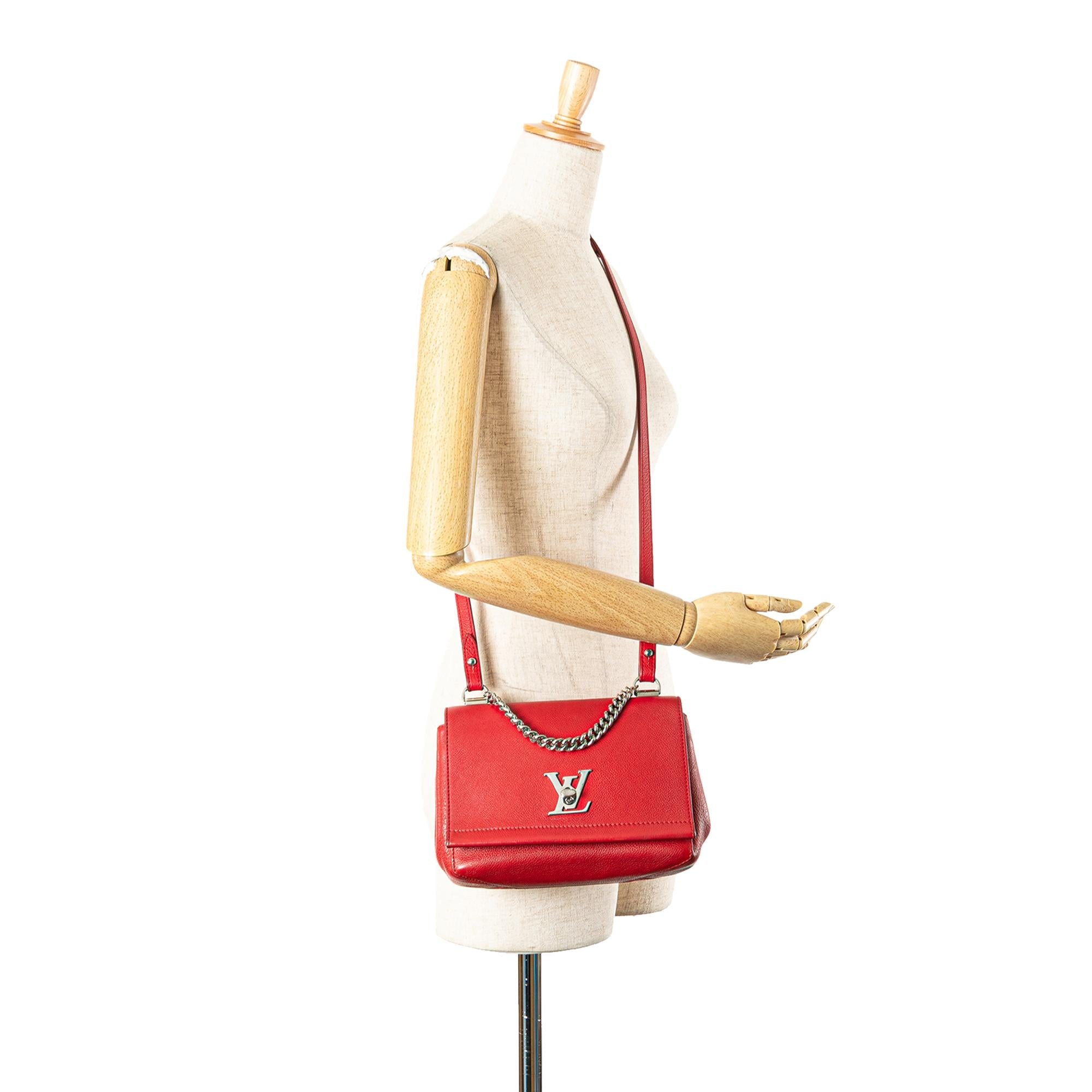 Louis Vuitton Leather Lockme II BB