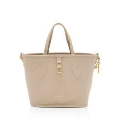 Louis Vuitton Leather Monogram Canvas Neverfull Inside Out Bandouliere BB Tote