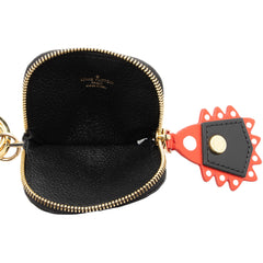 Louis Vuitton Limited Edition Bicolor Monogram Crafty Bag Charm Square Pouch