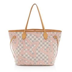 Louis Vuitton Limited Edition Damier Azur Tahitienne Neverfull MM Tote