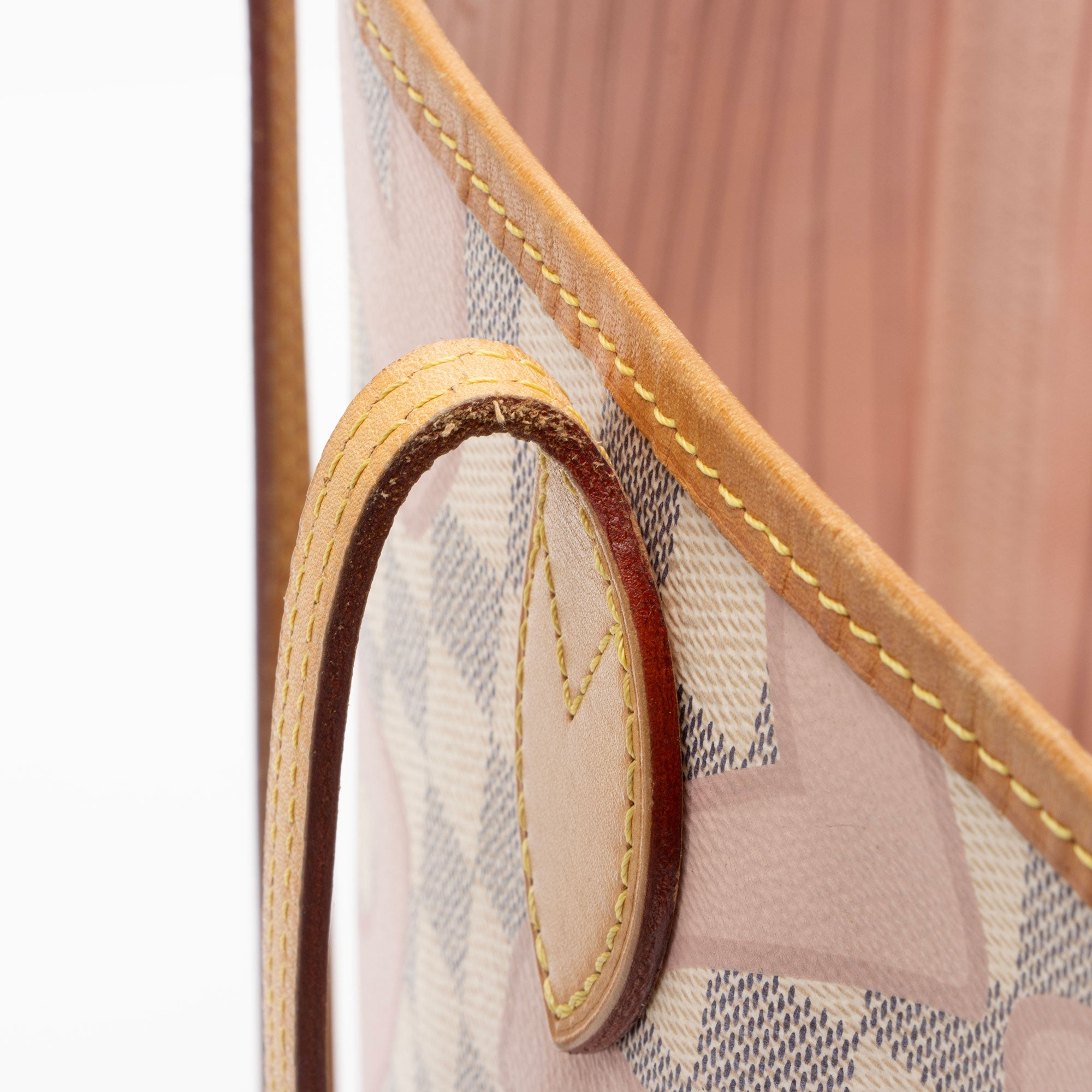 Louis Vuitton Limited Edition Damier Azur Tahitienne Neverfull MM Tote