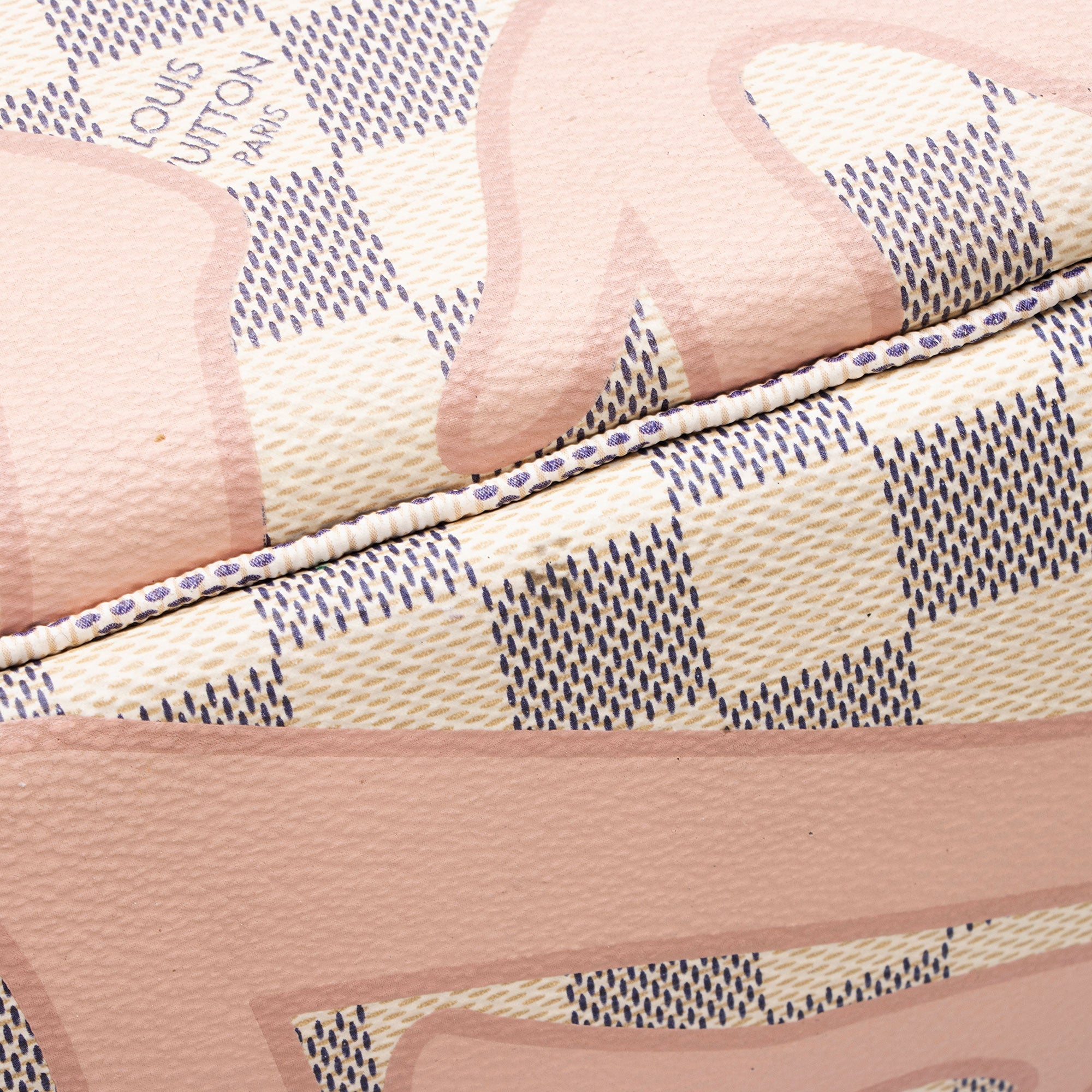 Louis Vuitton Limited Edition Damier Azur Tahitienne Neverfull MM Tote